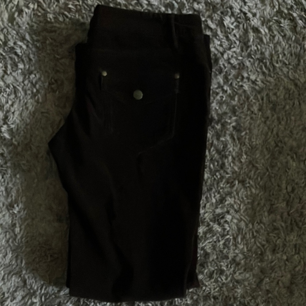 The Limited Drew Fit dark brown corduroy pants